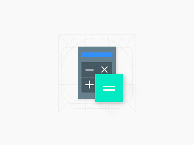Calculator Freebie android android lollipop calculator flat free freebie google icon icon design illustrator ios material design