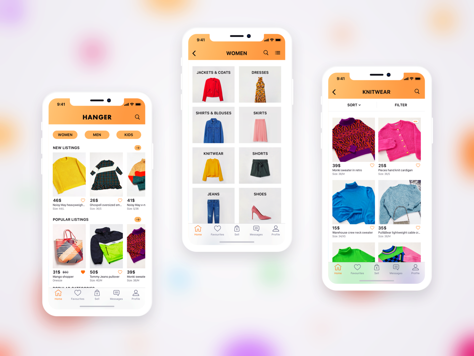 app to sell clothes and shoes