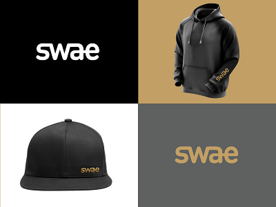 Swae branding branding design lettering logo rounded