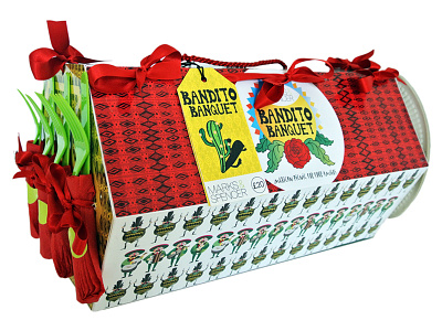 Bandito Banquet artwork branding design graphic design packaging packaging design product design