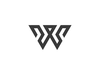 "W" logo personal branding w