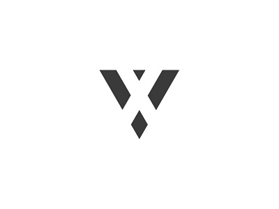 "XV" logo personal branding xv