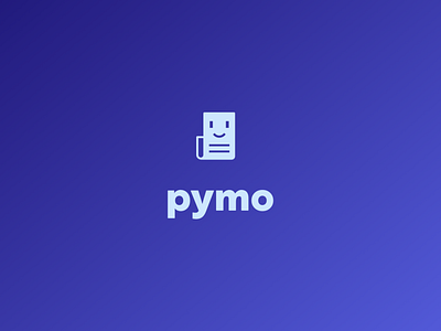 pymo (approved logo) app bill biller billing billing tool brand character digital tool friendly invoice invoicing invoicing app invoicing tool logo logotipo logotype marca grafica mark tool