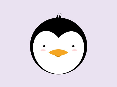 Earl the Penguin character illustration penguin