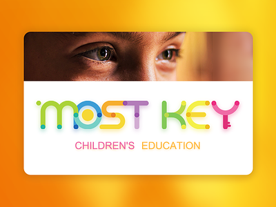 Most Key Children's education LOGO edu icon key logo vd vis
