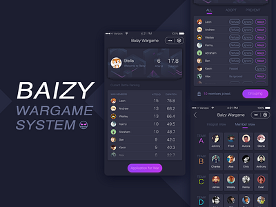 Baizy Wargame System