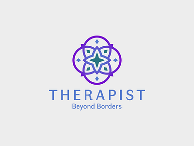 Therapist buddhism hindu hinduism ikigai indian logo mandala minimal minimalist therapist