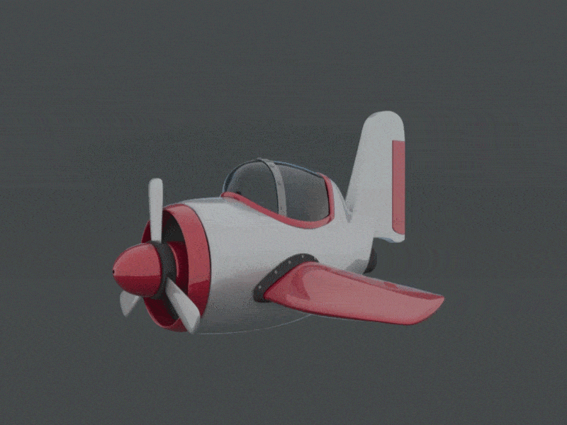 airplane 3 boyutlu 3d 3dmodeling airplane arnold arnoldrender digitalart game game animation game art illustration kubilaykodal low poly maya render