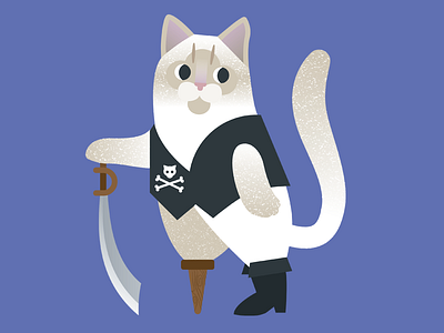 Albus, the Three Legged Cat = cat illustration childrens book illustration illustration vector illustration