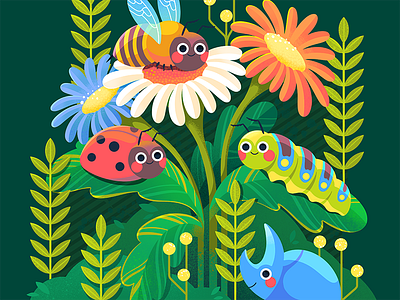 Sorry to Bug You childrens illustration illustration illustrator kidlit procreate