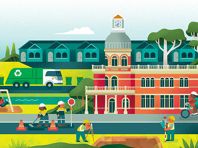 [Section of] City of Swan Budget Newsletter 2019 Illustration