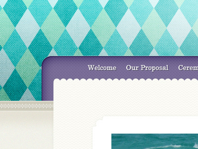 Wedding Site agency photoshop site teal template texture wedding