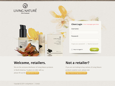 Web Template agency big background branding brown clean interface logo minimal photo teal template texture ui website