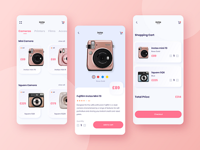 Instax Cameras App