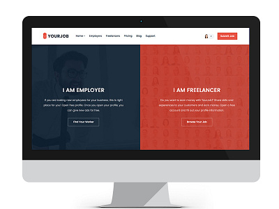 Job Portal Design - HTML5 - YourJob