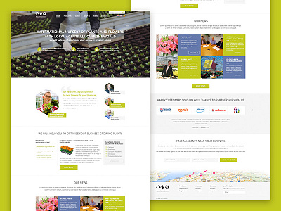 Royal Van Zanten Homepage Design Concept concept design photoshop royal van zanten site ui web design