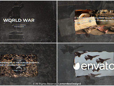 World War after effects motion graphic new work template world war world war 2 world war ii