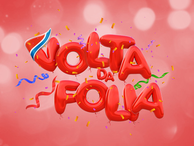 Volta da folia - Clube Extra advertising design logo publicity ui