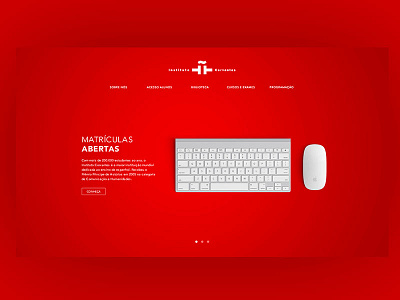 Instituto Cervantes São Paulo design ui