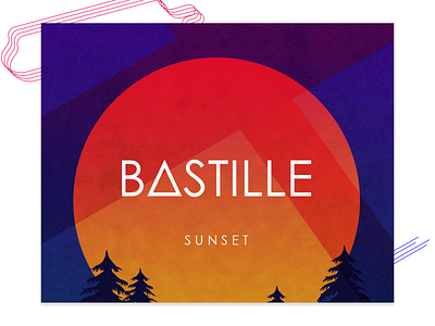 Bastille album concept illustration