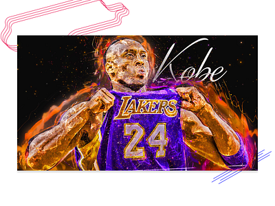 Kobe dedication illustration