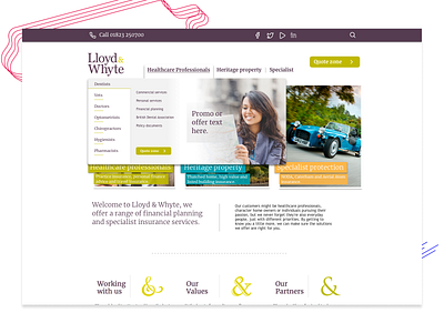 Lloyd and Whyte design and UX