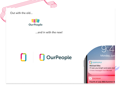 OurPeople logo redesign