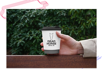 Dead Horse Coffee Company logo and branding