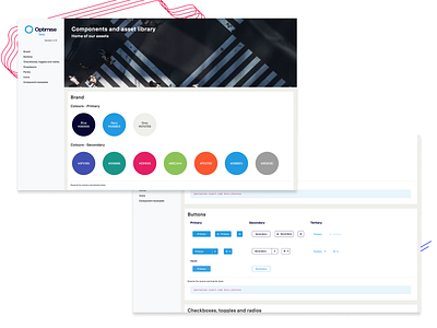 Optimise Component and Style library brand design ui website design website development