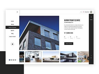Modern Real Estate Website