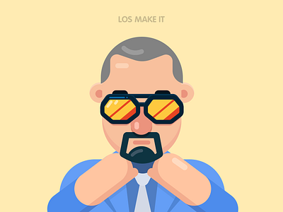 Mc Hotdog character hip hop illustration male mans suit rapper star sunglasses