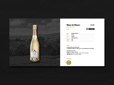 Jeroboam online store champagne design online page product shop store ui ux