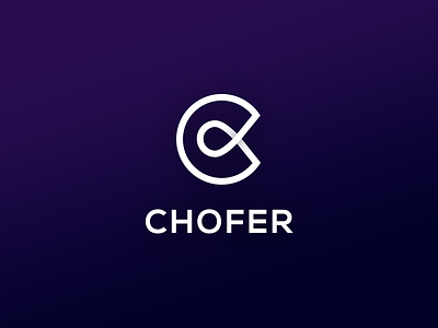 Chofer - Branding app branding car chofer company logo transport