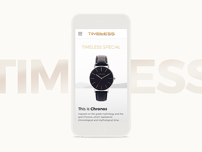 Watches online store (detail) cards e commerce fashion gold mobile nude time timeless ux ui watch watches web
