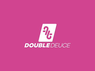 Double Deuce 2 22 brand deuce double fitness gym logo pink sport