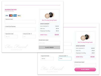 Daily UI #002 — Credit Card Checkout 002 credit card checkout daily ui daily ui challenge