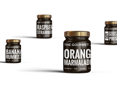 The Gourmet Jar gourmet packaging design