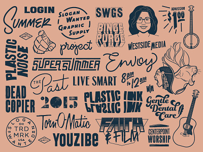 Lettering/Branding Roundup