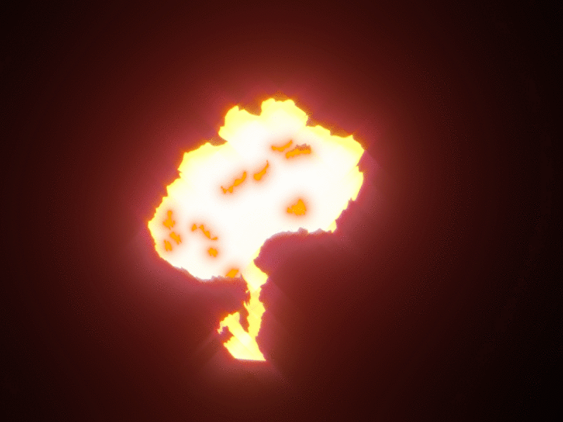 SN9 Explosion 2d 2d animation 2d vfx cartoon vfx cycle frame by frame loop moho motion tvpaint vfx