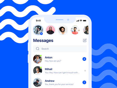 VK Messenger — Redesign Concept