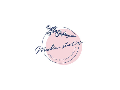Marbia Studios Re-Brand botanical brand design branding design illustration illustration design logo logo design logo designer