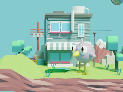 Low Poly Illustration 3