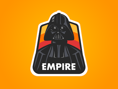 Darth Vader Sticker Design