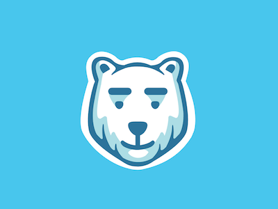 Polar Bear Logo Mark/Sticker