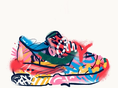 Kustom Kicks brushes illustration kicks snickers