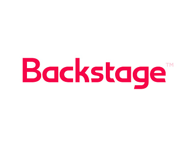 Weaken Backstage logotype backstage logo logotype weaken