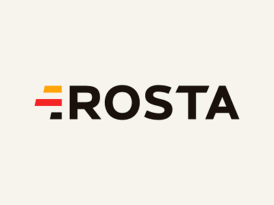 Rosta logotype automation brand qazaqstan rosta software