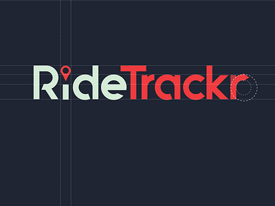 RideTrackr Logo branding car logo logodesign logotype lyft ride ridetrackr uber