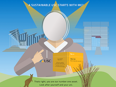 Interactive Sustainability Poster digital design flat design graphic design illustration kleindesigned
