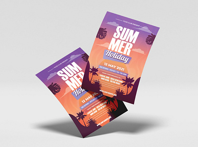 Summer Holiday - Flyer Template Vol. 01 party